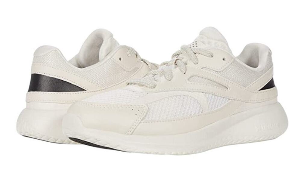 NinetyNine Womens The Point Sneaker US 11.5 EU 42 White Cream Athletic NIB